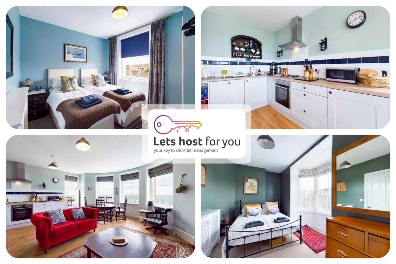 Captain'S Quarters - Stunning Sea Views Apartment Margate Bagian luar foto